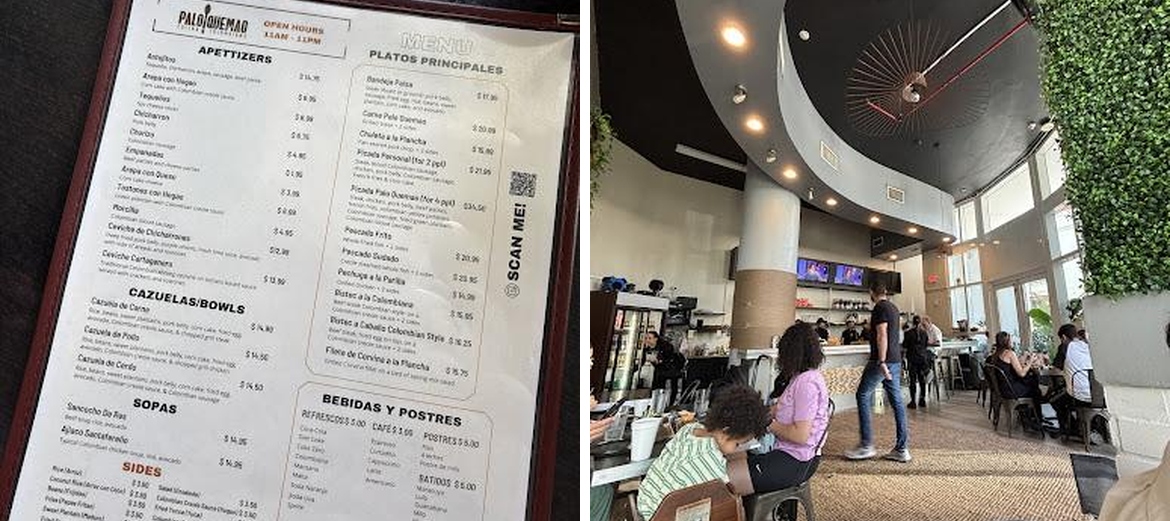 El Sandwichito Menu