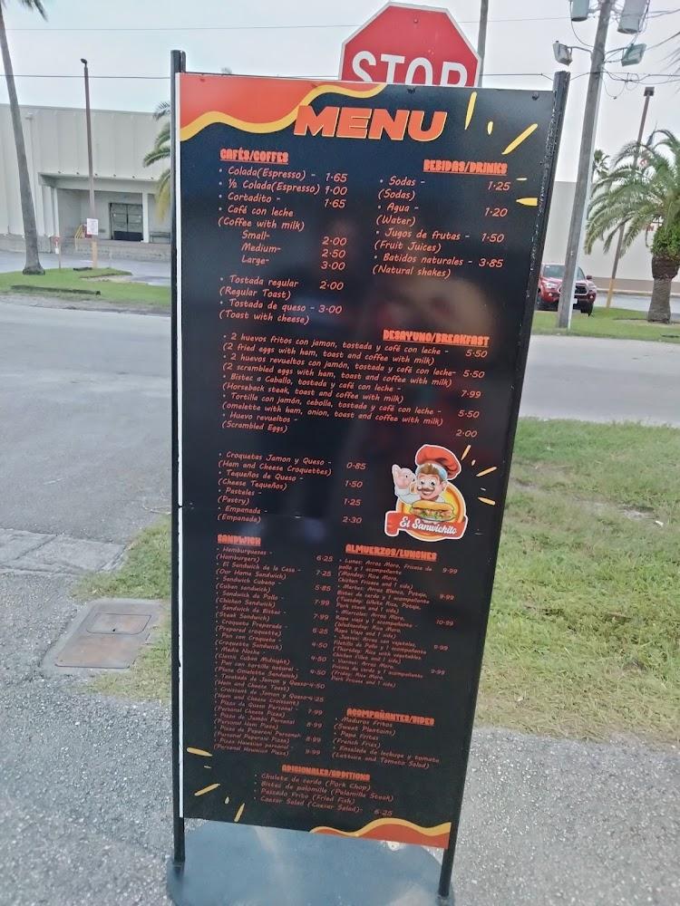 El Sandwichito Menu image 3
